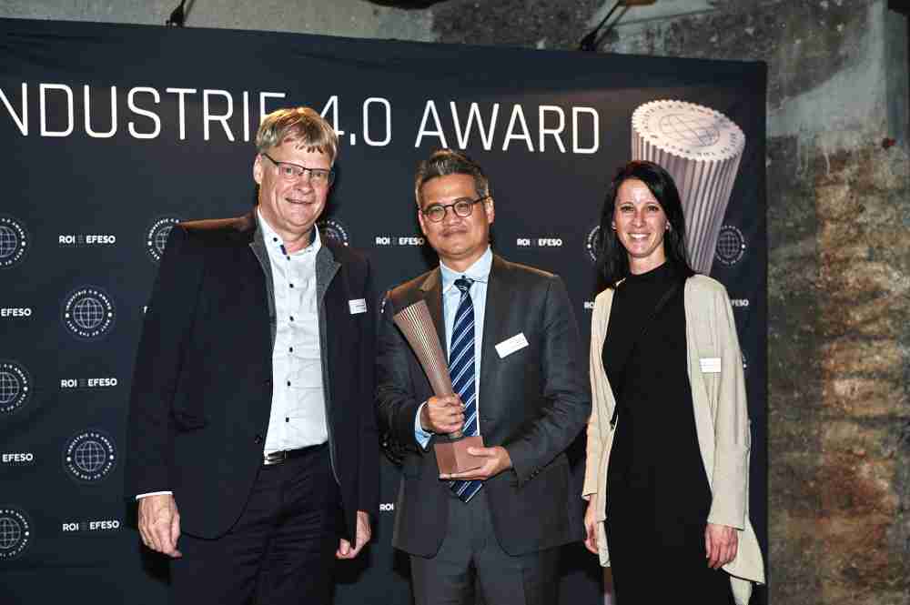 冰球突破光电数位转型成效亮眼，，获德国ROI-EFESO工业4.0大奖肯定